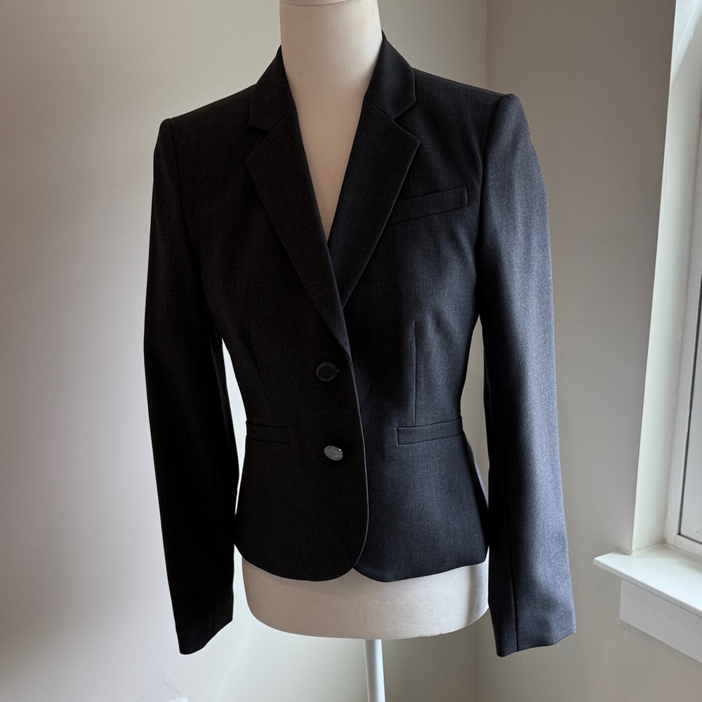 Calvin Klein Charcoal Tailored Women's Blazer